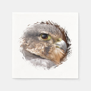MERLIN FALCON BIRD OF PREY NAPKIN