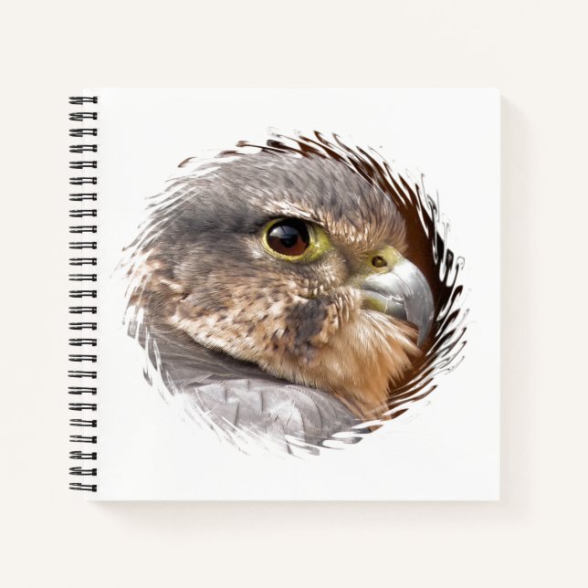 MERLIN FALCON BIRD OF PREY NOTEBOOK (Front)