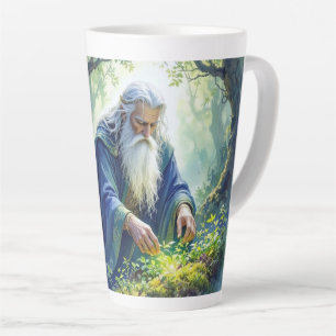 Merlin Practicing Herbalism Latte Mug
