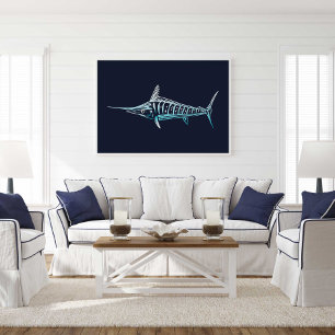 Merlin Sea Creature Print   Merlin Wall Print