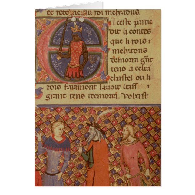 Merlin tutoring Arthur (Front)