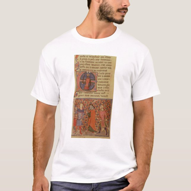 Merlin tutoring Arthur T-Shirt (Front)