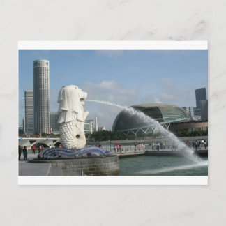 Merlion Singapore Postcard