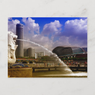 Merlion, Singapore Postcard