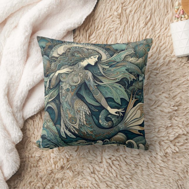 Mermaid 10 cushion (Blanket)