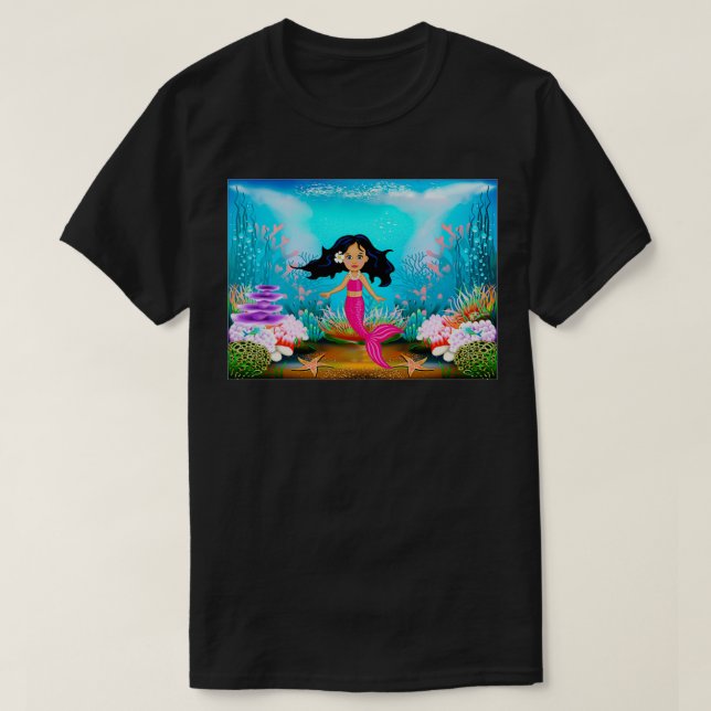 Mermaid 1 T-Shirt (Design Front)