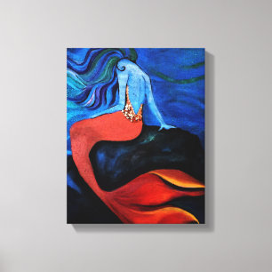 Mermaid 2 canvas print