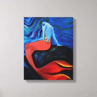 Mermaid 2 canvas print