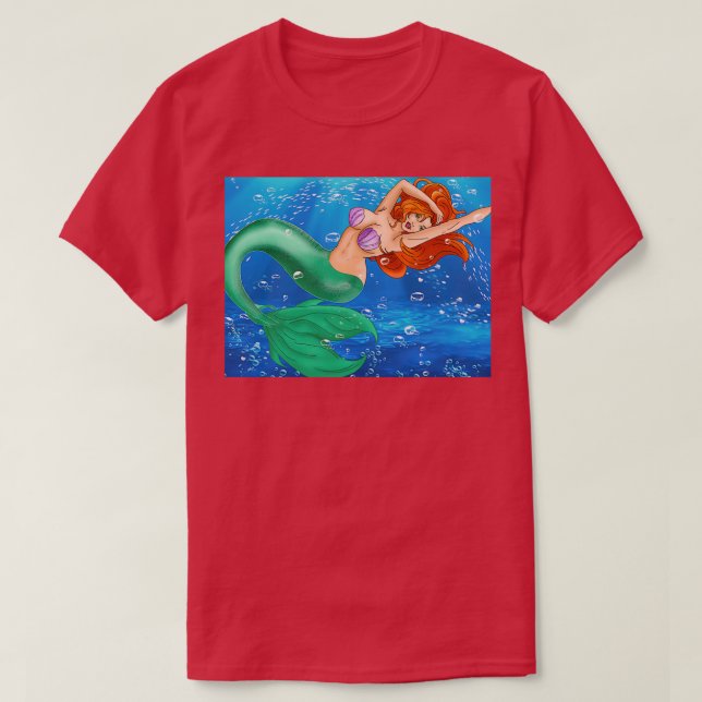 Mermaid 6 T-Shirt (Design Front)