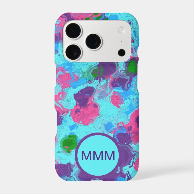 Mermaid Abstract Splatter (Back)