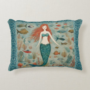 Mermaid Accent Pillow