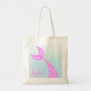 Mermaid and friends girly Birthday Party Tote Bag