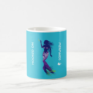 Mermaid and Golden Hook Coffee Mug