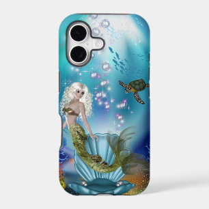 Mermaid and Sea Turtle