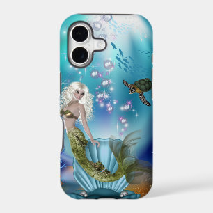 Mermaid and Sea Turtle