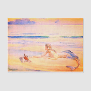 Mermaid and Shell  Tissue Paper