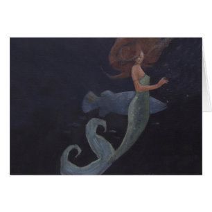 Mermaid and the Blue Fish