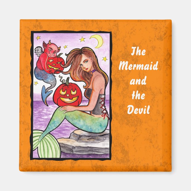 Mermaid and the devil magnet (Front)