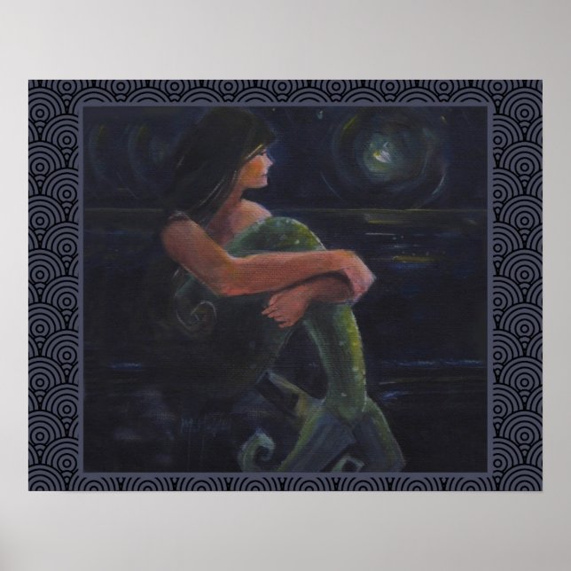 Mermaid and the Moon Poster (Front)