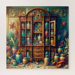 Mermaid Apothecary of the Deep Jigsaw Puzzle