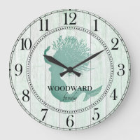 Mermaid Aqua Blue Beach Wood Lake House