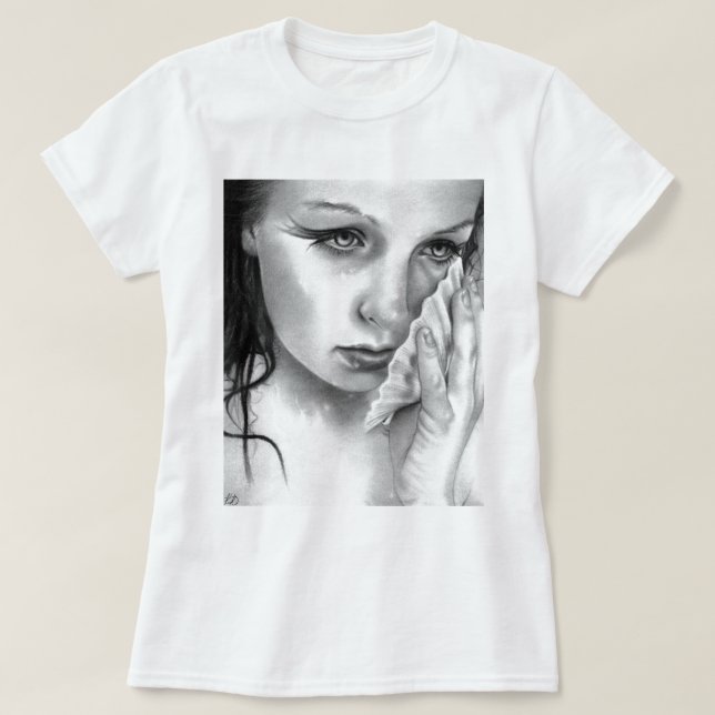 Mermaid Aquamarine Tides Shirt (Design Front)