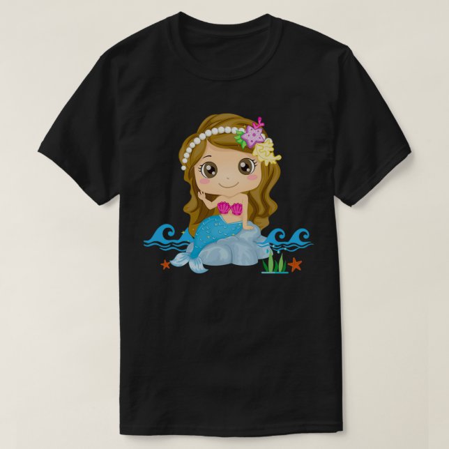Mermaid ArtClasic T T-Shirt (Design Front)