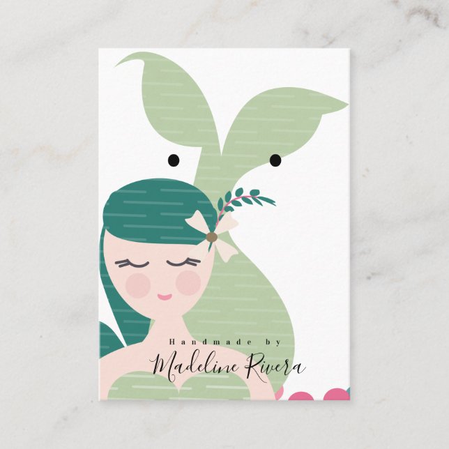 Mermaid Artisan Earring Display Cards (Front)