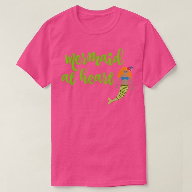 Mermaid at heart 12 T-Shirt (Design Front)