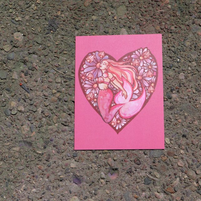 Mermaid at Heart                                   Postcard (Creator Uploaded)