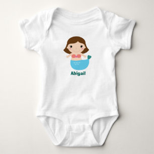 Mermaid Baby Creeper Personalised