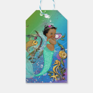 Mermaid Baby Shower Gift Tags
