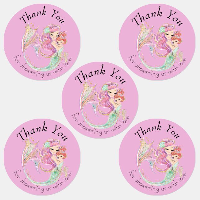 Mermaid Baby Shower Sweet Little Mermaid (Group)