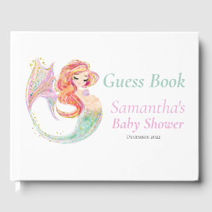 Mermaid Baby Shower. Under The Sea. Guest Book