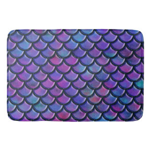 mermaid bath mat