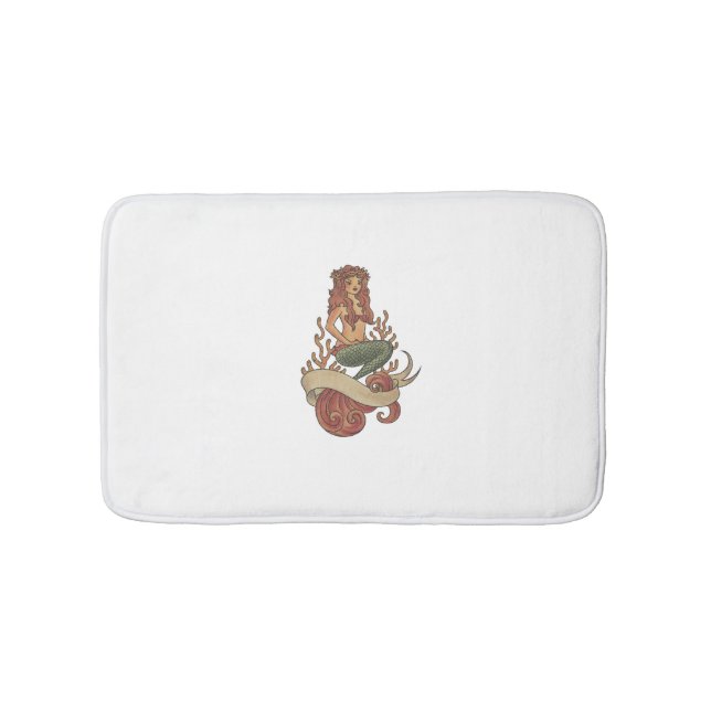 mermaid bath mat (Front)