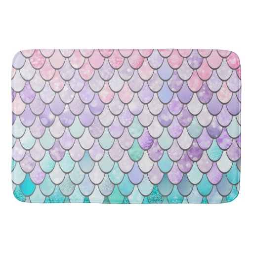 Image of Mermaid Bath Mat Large