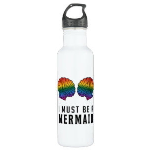Mermaid Beach Bikini Carnival Bra Shell BH Gift 710 Ml Water Bottle
