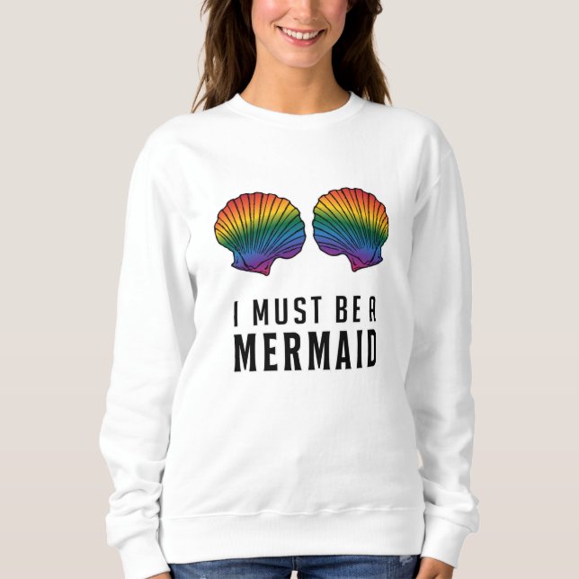 Mermaid Beach Bikini Carnival Bra Shell BH Gift Sweatshirt (Front)