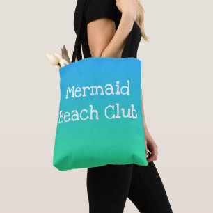 Mermaid Beach Club Tote Bag