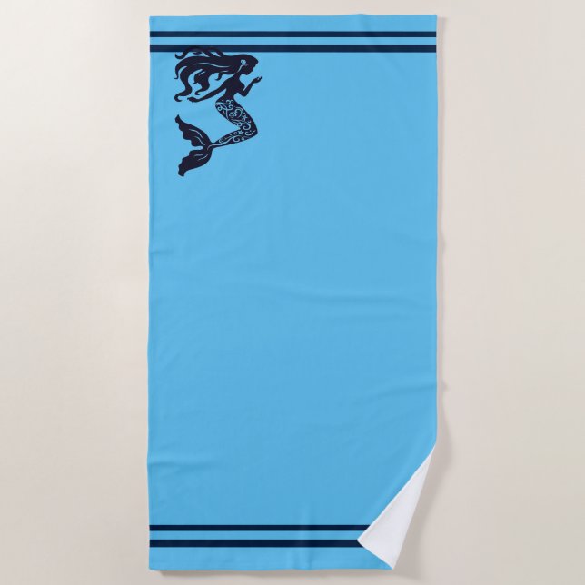 Mermaid Beach Towel (Front)