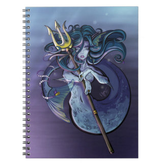 Mermaid Beautiful Art Illustration Notebook