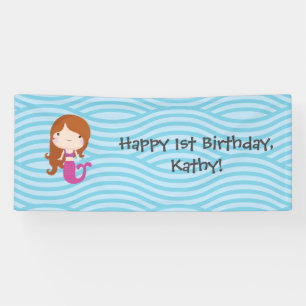 Mermaid Birthday Banner