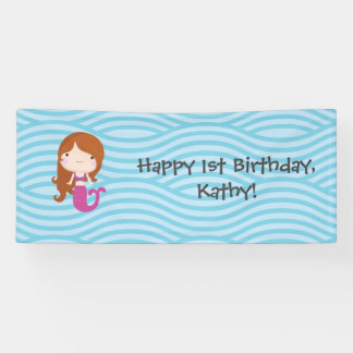 Mermaid Birthday Banner