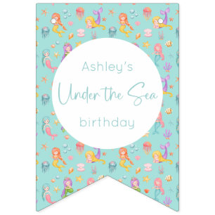 Mermaid Birthday Bunting