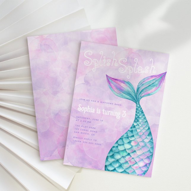 Mermaid Birthday Invitation (Creator Uploaded)