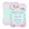 Mermaid Birthday Invitation Under The Sea Party