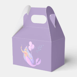 Mermaid Birthday Party Favour Boxes Under the Se