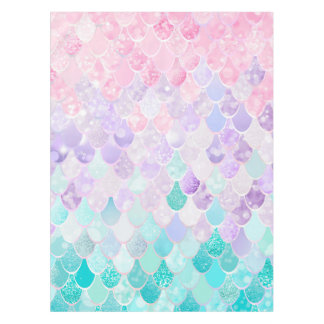 Mermaid Birthday Party for Girls Tablecloth