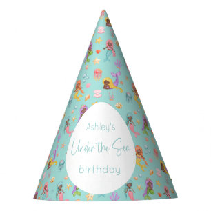 Mermaid Birthday Party Hat